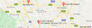 Hospitals in South Yorkshire