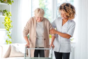 Care after hip replacement