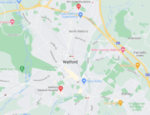 Hospitals in Watford