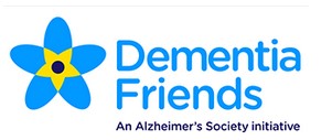 The Logo of the 'Dementia Friends' initiative from the Alzeimer's Society.
