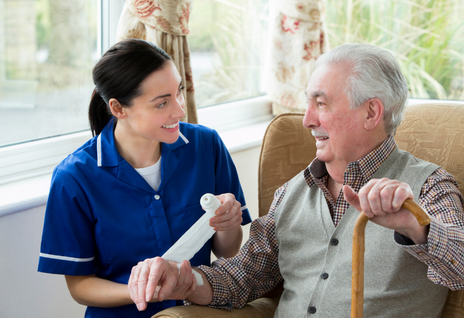 IP Homecare - Wound care and monitoring vital signs